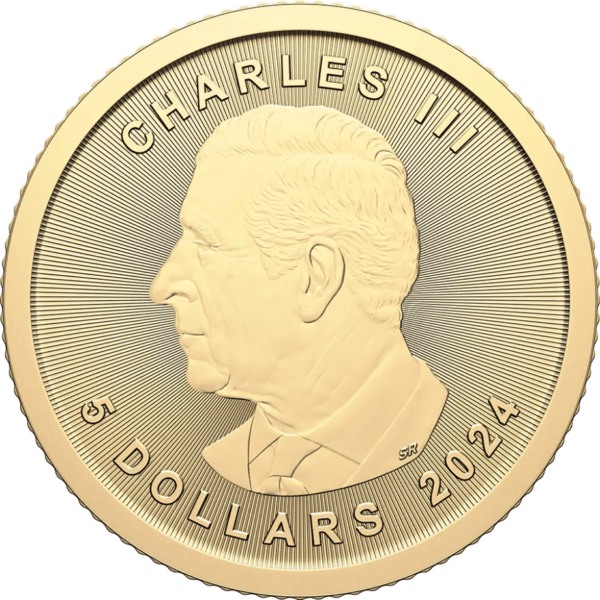 1/10 oz maple leaf – Image 2