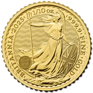 1/10 oz britannia 2025