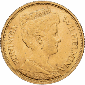 5 florins 1912 utrecht wilhelmina or #1644