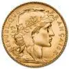 20 francs or coq marianne