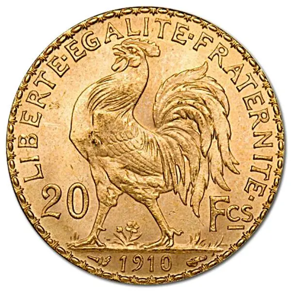 20 francs or coq marianne – Image 2