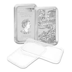 Capsule plastique dragon rectangulaire