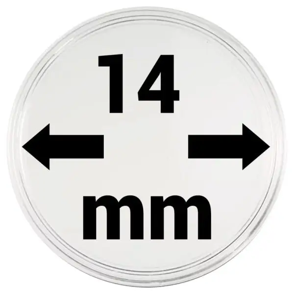 Capsules plastique 14 mm x10