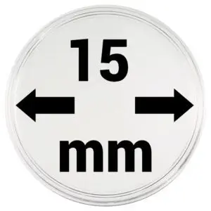 Capsules plastique 15 mm x10