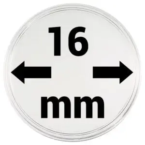 Capsules plastique 16 mm x10