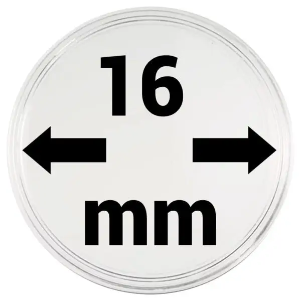 Capsules plastique 16 mm x10
