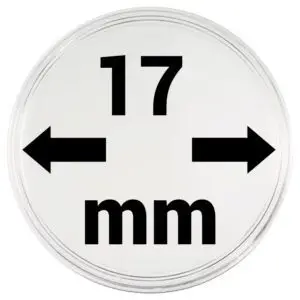 Capsules plastique 17 mm x10