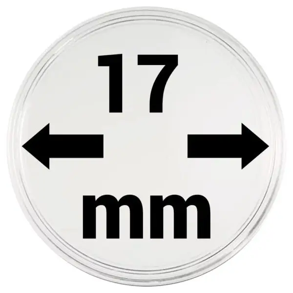 Capsules plastique 17 mm x10