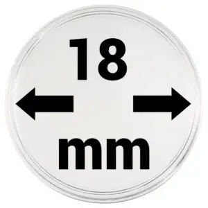 Capsules plastique 18 mm x10