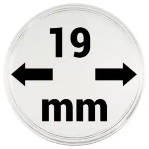 Capsules plastique 19 mm x10