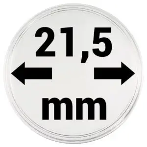 Capsules plastique 21,5 mm x10