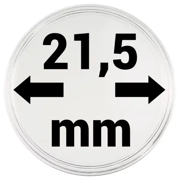 Capsules plastique 21,5 mm x10