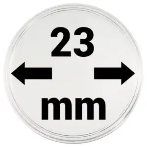 Capsules plastique 23 mm x10
