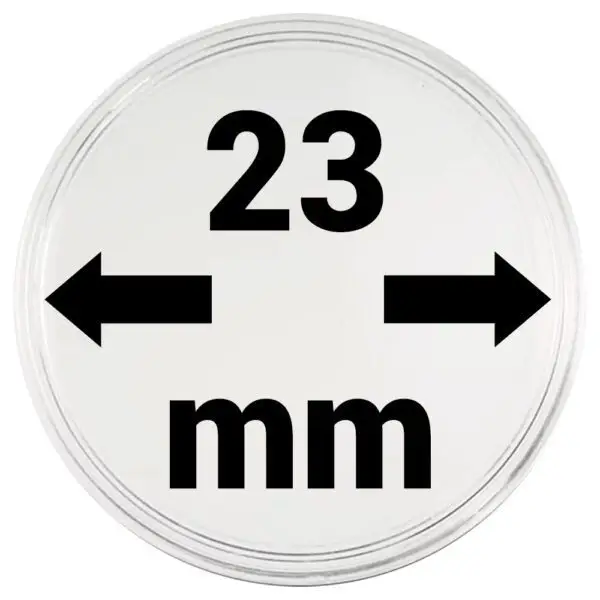Capsules plastique 23 mm x10