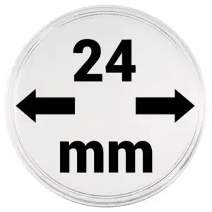 Capsules plastique 24 mm x10