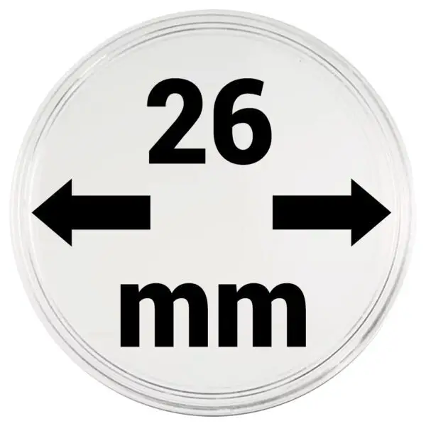 Capsules plastique 26 mm x10
