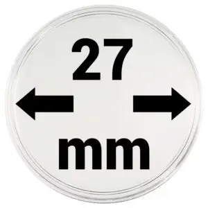 Capsules plastique 27 mm x10