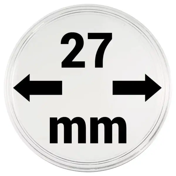 Capsules plastique 27 mm x10
