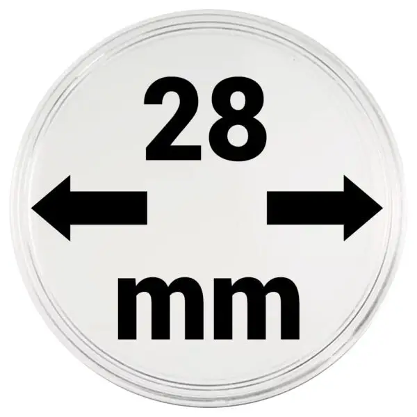 Capsules plastique 28 mm x10