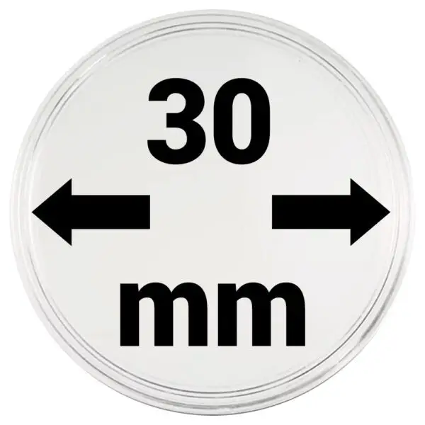 Capsules plastique 30 mm x10