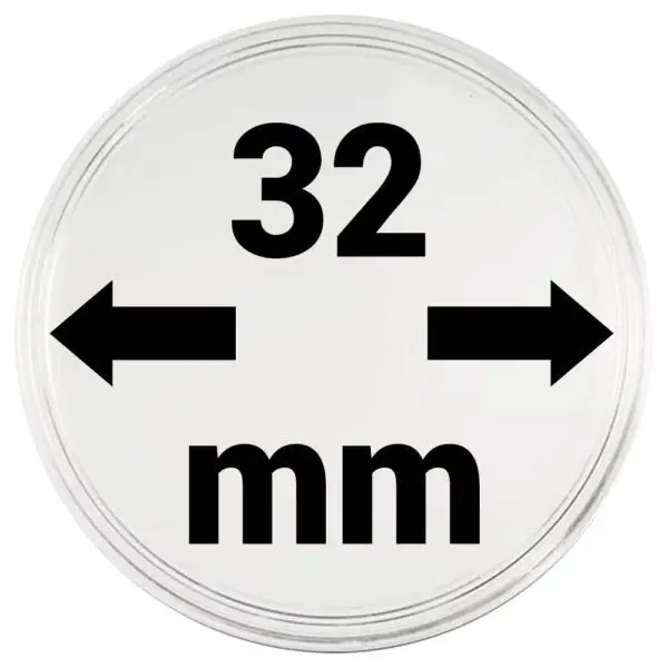 Capsules plastique 32 mm x10
