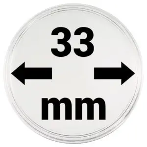 Capsules plastique 33 mm x10