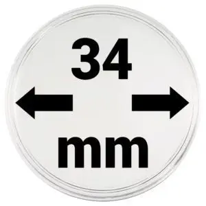 Capsules plastique 34 mm x10