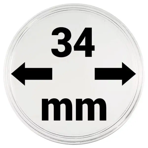 Capsules plastique 34 mm x10