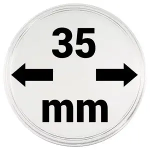 Capsules plastique 35 mm x10