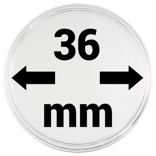 Capsules plastique 36 mm x10