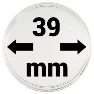 Capsules plastique 39 mm x10