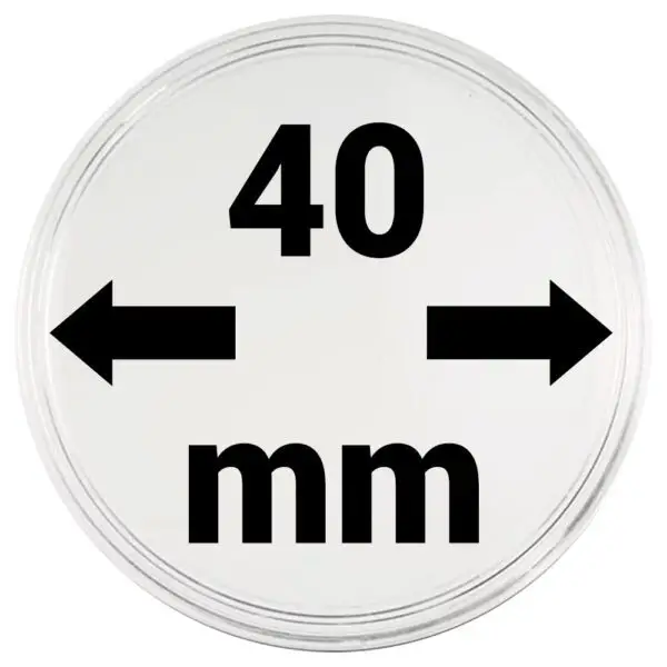 Capsules plastique 40 mm x10