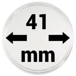 Capsules plastique 41 mm x10