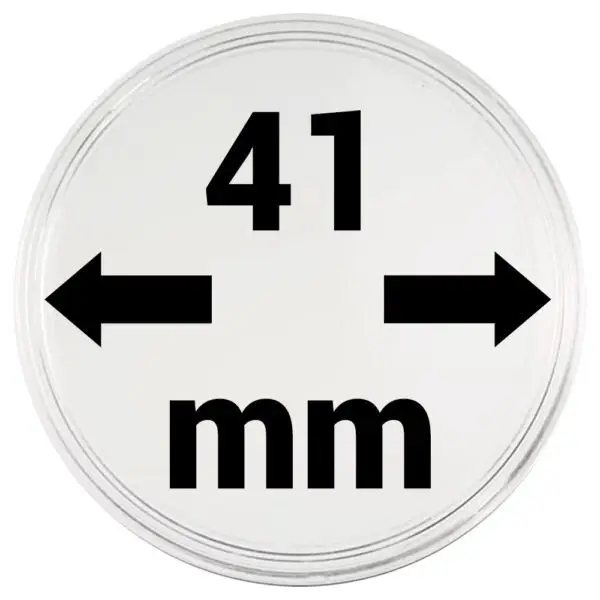 Capsules plastique 41 mm x10