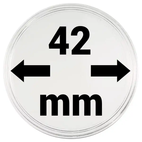Capsules plastique 42 mm x10
