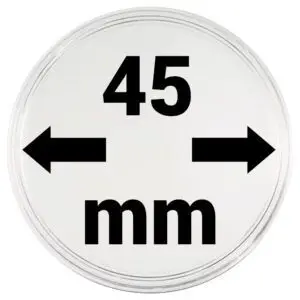 Capsules plastique 45 mm x10