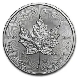 1 oz maple leaf 2021