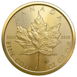 1 oz maple leaf 2025