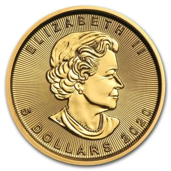1/10 oz maple leaf – Image 3