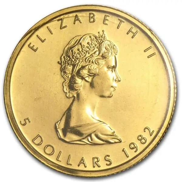 1/10 oz maple leaf – Image 5