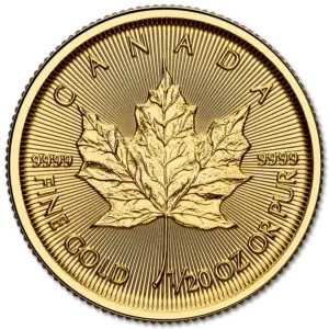 1/20 oz maple leaf 2025