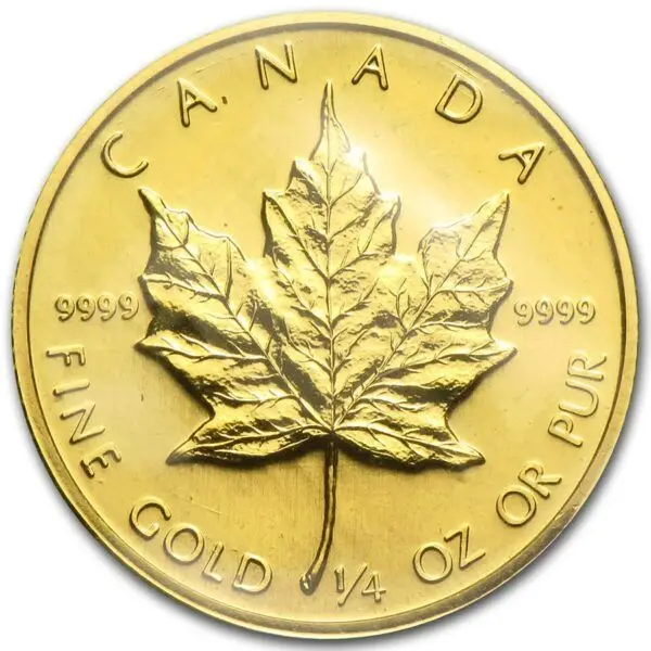 1/4 oz maple leaf – Image 4