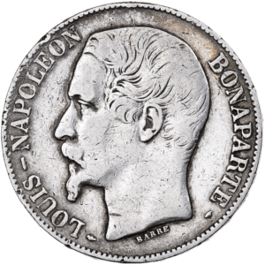 5 francs louis-napoléon bonaparte