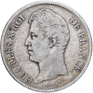 5 francs charles X