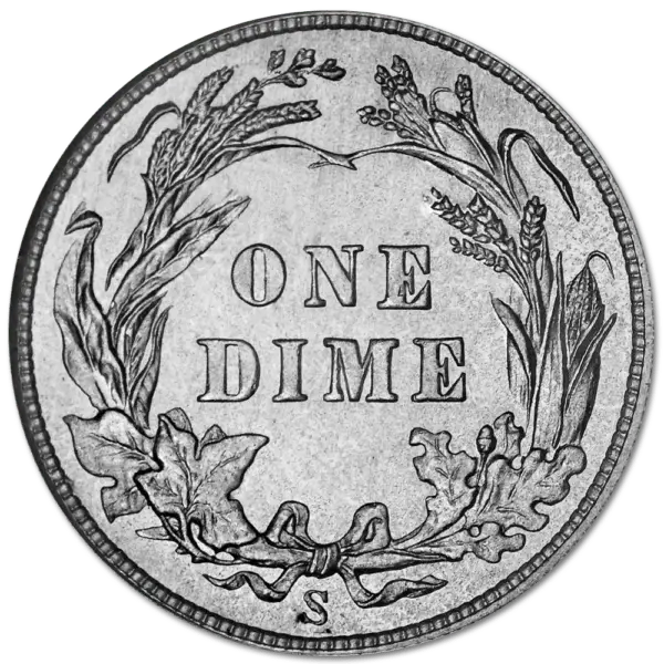one dime barber argent – Image 2