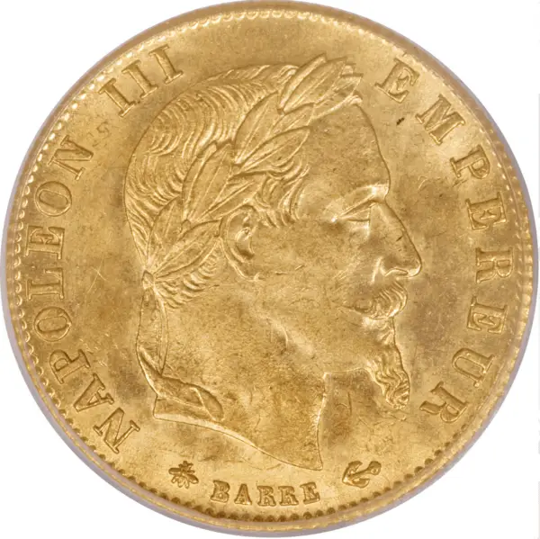 5 francs or napoléon III – Image 3