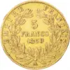 5 francs or napoléon III – Image 2