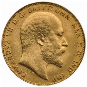 souverain or edouard VII