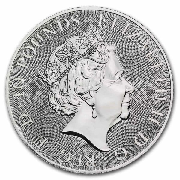 10 oz cheval blanc queen's beasts 2021 – Image 2