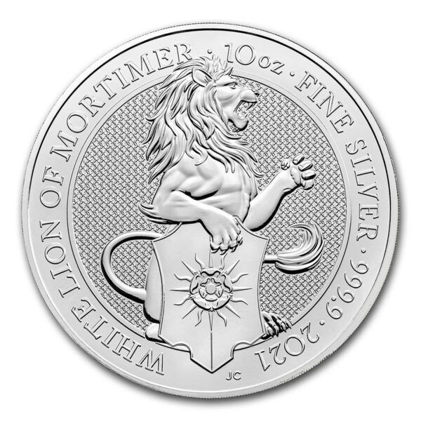 10 oz lion blanc queen's beasts 2021